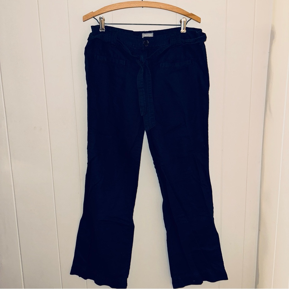Converse Blue linen pants